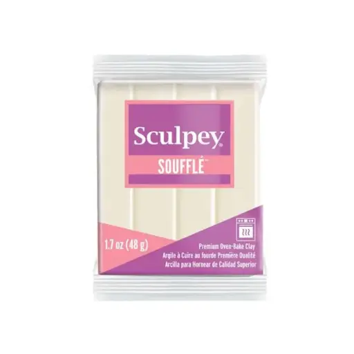 Arcilla polimérica Sculpey Souffle Ivory x 1.7 onzas (48.2g)