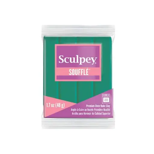 [19352] Arcilla polimérica Sculpey Souffle Jade x 1.7 onzas (48.2g)
