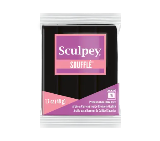 [12652] Arcilla polimérica Sculpey Souffle Poppy Seed x 1.7 onzas (48.2g)
