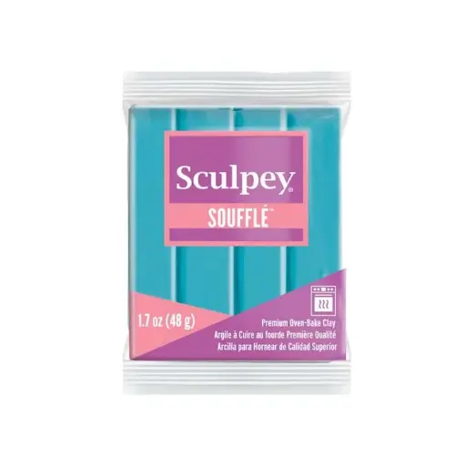 Arcilla polimérica Sculpey Souffle Robin's Egg  x 1.7 onzas (48.2g)