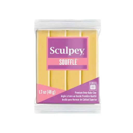 [27105] Arcilla polimérica Sculpey Souffle Yellow Ochre x 1.7 onzas (48.2g)