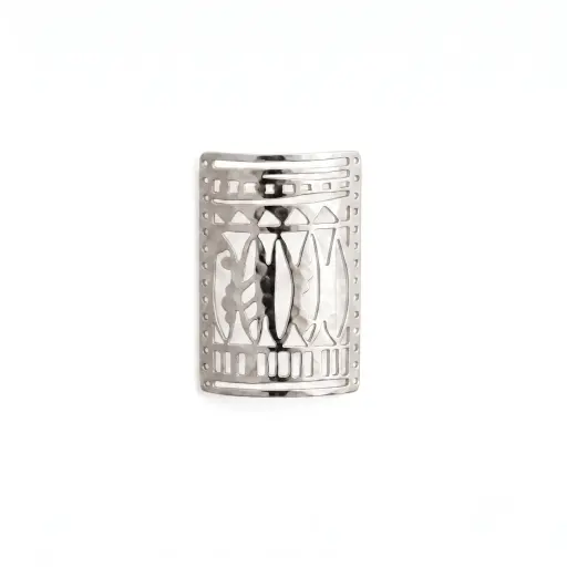 Placa Mishky surfing 5x3cm  plateada