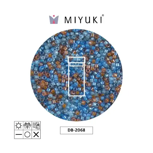 [20873] Miyuki delica 11/0 DB2068 luminous color mix x 3g