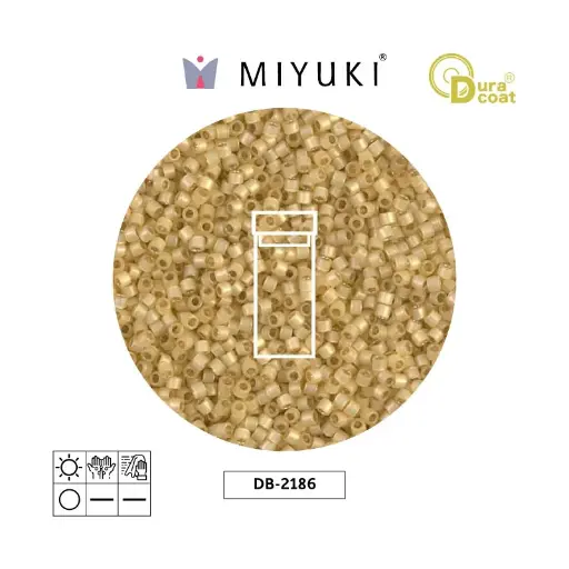 [31686] Miyuki delica 11/0 DB2186 Duracoat sil vino x 3g
