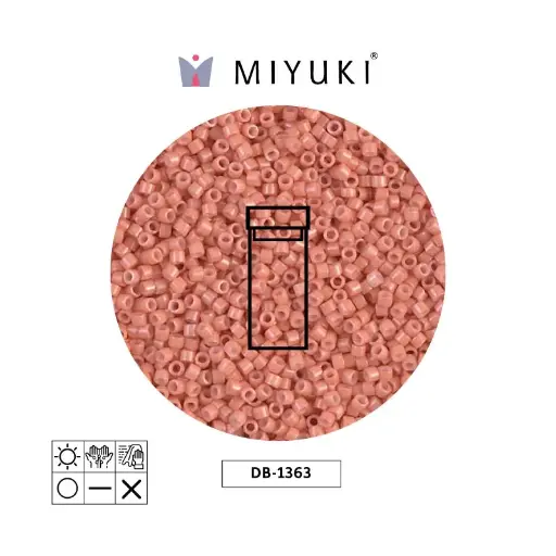 [28171] Miyuki delica 11/0 DB1363 opaco durazno x 3g