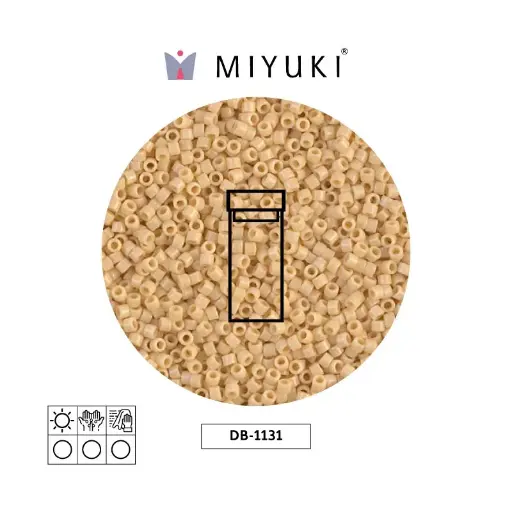 [18118] Miyuki delica 11/0 DB1131 opaco crema x 3g