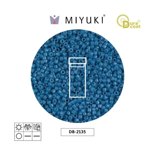 [18139] Miyuki delica 11/0 DB2135 opaque juniper berry x 3g