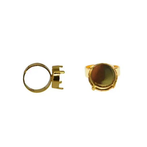 [16458] Anillo cristal 1122CH SS58 14mm/golfi x und