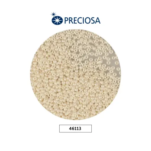 [28213] Mostacilla checa preciosa 2mm 46113 beige natural x 500g