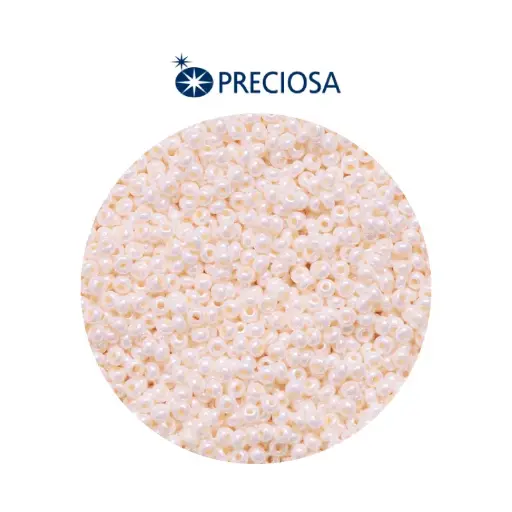 [28214] Mostacilla checa preciosa 2mm 46113 beige natural x 50g