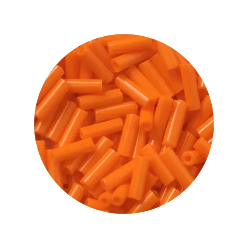Canutillo checo liso No.3 naranja 93140 x 10g
