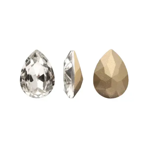 [18500] 4320CH pera 10x14mm T001 crystal x und