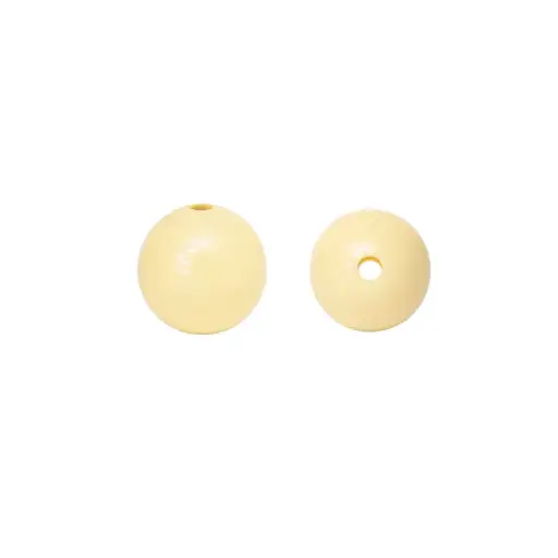 [11092] Bola abaco chicle 16mm amarillo pastel x lb