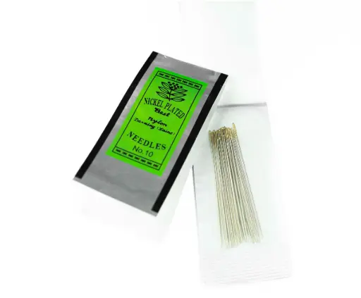 [12859] Aguja mostacilla regal No. 10 0.45x40mm x 25 unidades