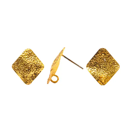 [10073] Arete rombo CZ00134 0.3x17x19mm/Golfi x par