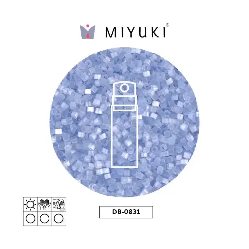 [14675] Miyuki delica 11/0 DB0831-1 light perinwinkle satin x 10g