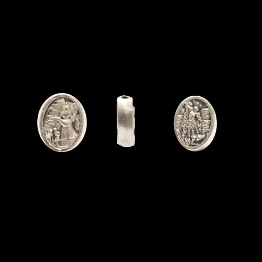 [32180] Separador San Miguel Arcangel y Angel de la guarda 9mm MT0128/NQ x und