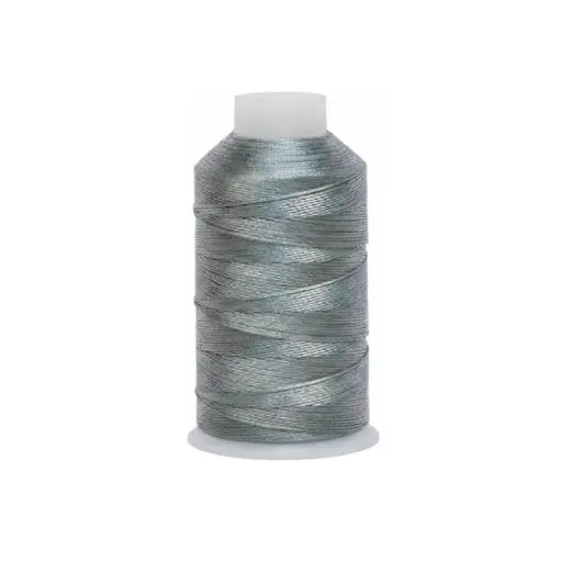 [06397] Hilo poliester metalizado 15 hilos J-2063 azul matizado x rollo 150m