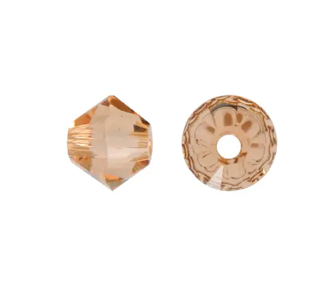 [26143] 5328 swarovski rombo light col topaz 4mm x 24 unidades