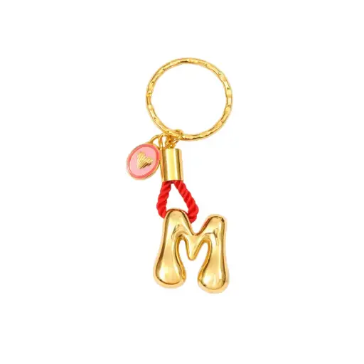 [03167] Llavero letra M chunky x und