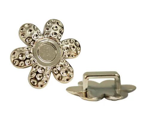 [19289] Separador plastimetal flor 32mm S-1655 champana x 12 und