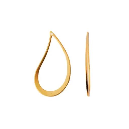 [28356] Dije gota miyuki CG00473 1x21x39mm/Golfi x par