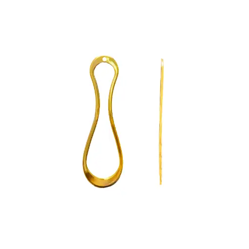 [26341] Dije miyuki CG00339 0.8x15x50.5mm/Golfi x par