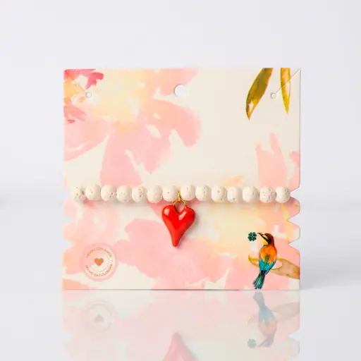 [04132] Pulsera volcano corazon x und