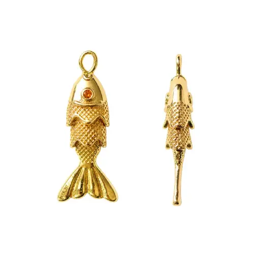 [06458] Pez ojo circonia 22mm/golfi x und