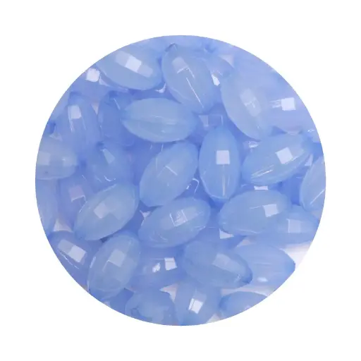 [25676] Acrilico 4714 rice facetada 18x10mm 620 azul cielo x libra