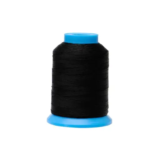 [10774] Nylon bondeado N.60 negro 325 x Rollo