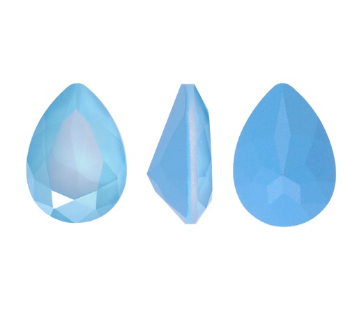 [28603] 4320 swarovski pera crystal summer blue 14x10mm x und