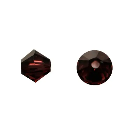 [17394] 5328 swarovski rombo burgundy 4mm x 24 unidades