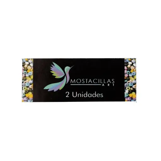 [27098] Aguja mostacillera con punta 0.30mm x 5.5cm x 2 unidades