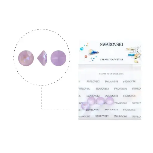 [17751] 1088 swarovski chaton crystal lavender SS39 x 4unds
