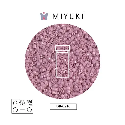 [27809] Miyuki delica 11/0 DB0210 opaque antique rose luster x 3g