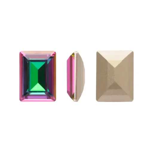 [19407] 4527CH baguette 13x18mm 001HE heliotrope x und