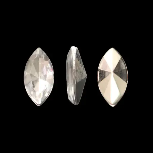 [17109] Acrilico K1015 marquesa con cono 4x8mm crystal 2 x und