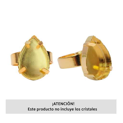 [28674] Anillo cristal 4320CH 16mm/golfi x und
