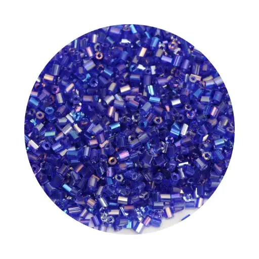 [08546] Canutillo chino 3x2mm sapphire AB x 50g