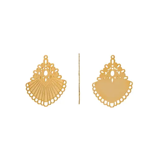 [04517] Dije arete 0.4mm YF-11058 32x42mm/Golfi x par