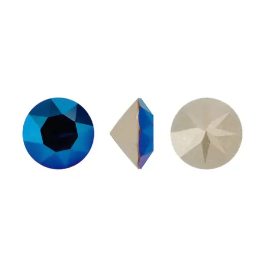 [05011] 1088 swarovski chaton crystal metallic blue F SS39 x und