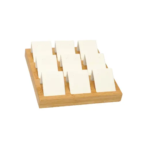[05134] Exhibidor de aretes 15x15cm x 9 slots