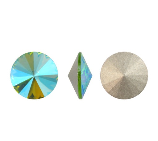 [00861] 1122CH rivoli 12mm 214SI peridot x und