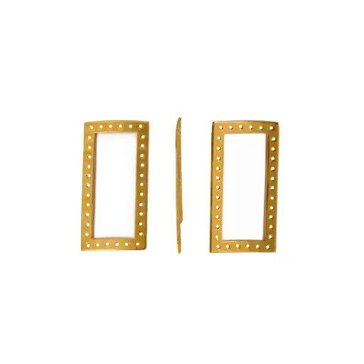 [08653] Placa golfi 050 ancestral miyuki 19x40mm x und