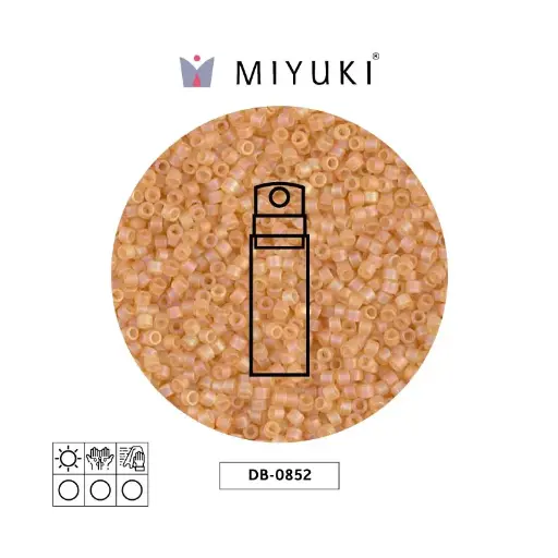 [30265] Miyuki delica 11/0 DB0852 mate cantaloupe AB x 10g