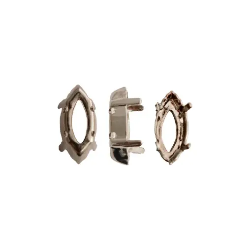 [29474] 4228DE setting para coser AK 5/15 /L 4 holes 15x7mm/NQ x 2 Unidades