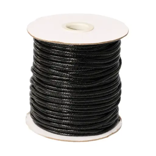 [03001] Cordón víbora 3mm 101 negro x 40m