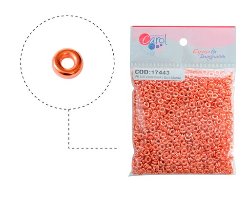 [17443] Plastimetal A320 argolla 6mm/R x 50g (1.148unds)