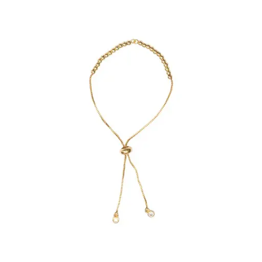[03178] Cadena pulsera gradubale bolitas golfi x und